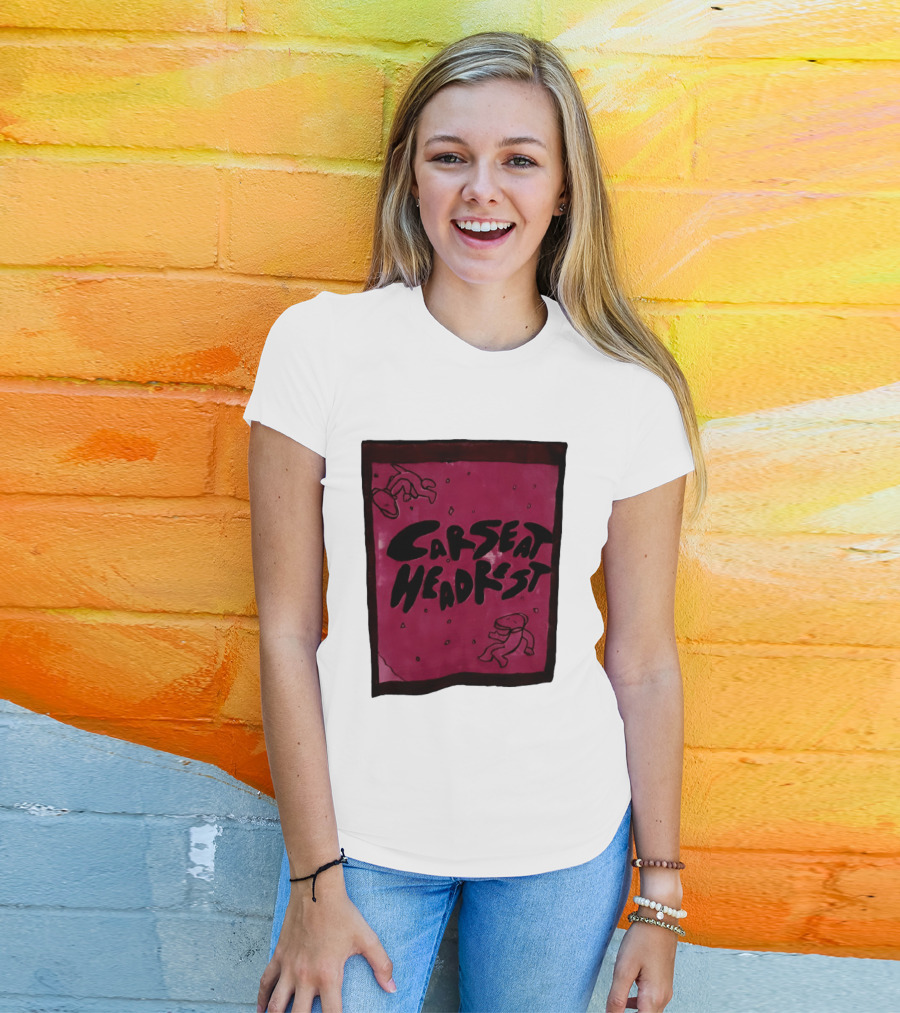 Car Seat Headrest Pink Alien T-Shirt