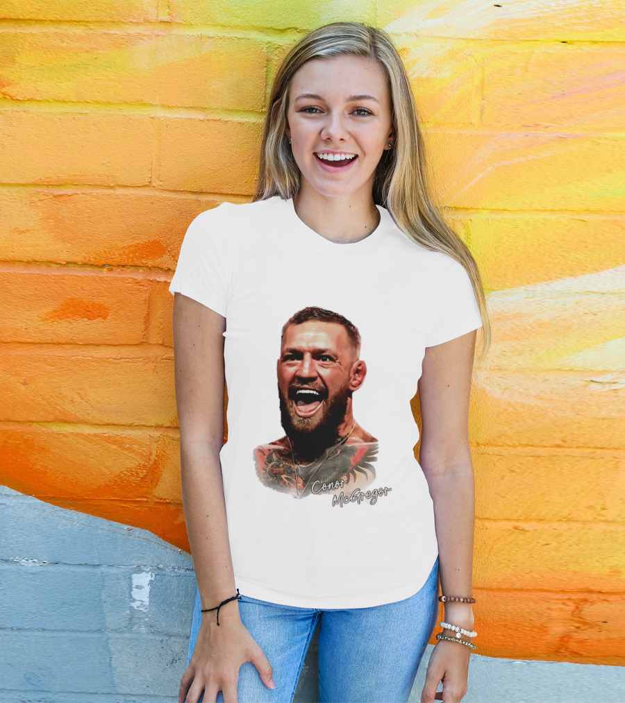 Conor McGregor UFC 2026 Big Head Return T-Shirt