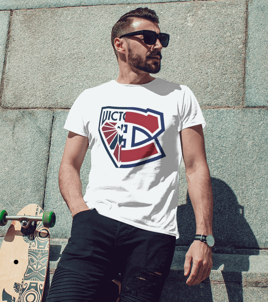 Montreal Victoire Montreal Canadiens NHL Mashup T-Shirt