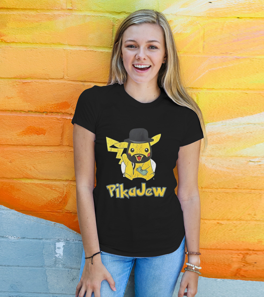 PikaJew And Niggachu Pokemon T-Shirt