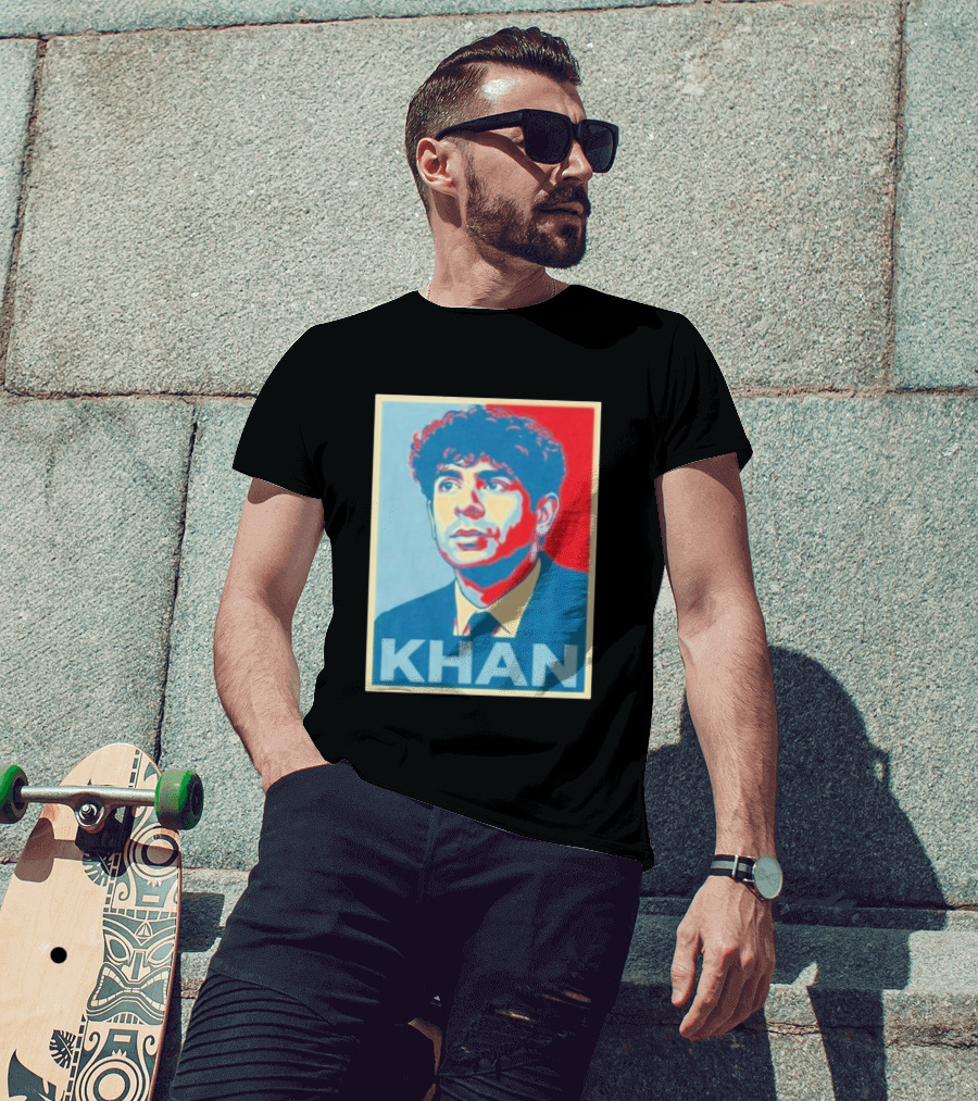 Tony Khan Hope Style Portrait KHAN T-Shirt