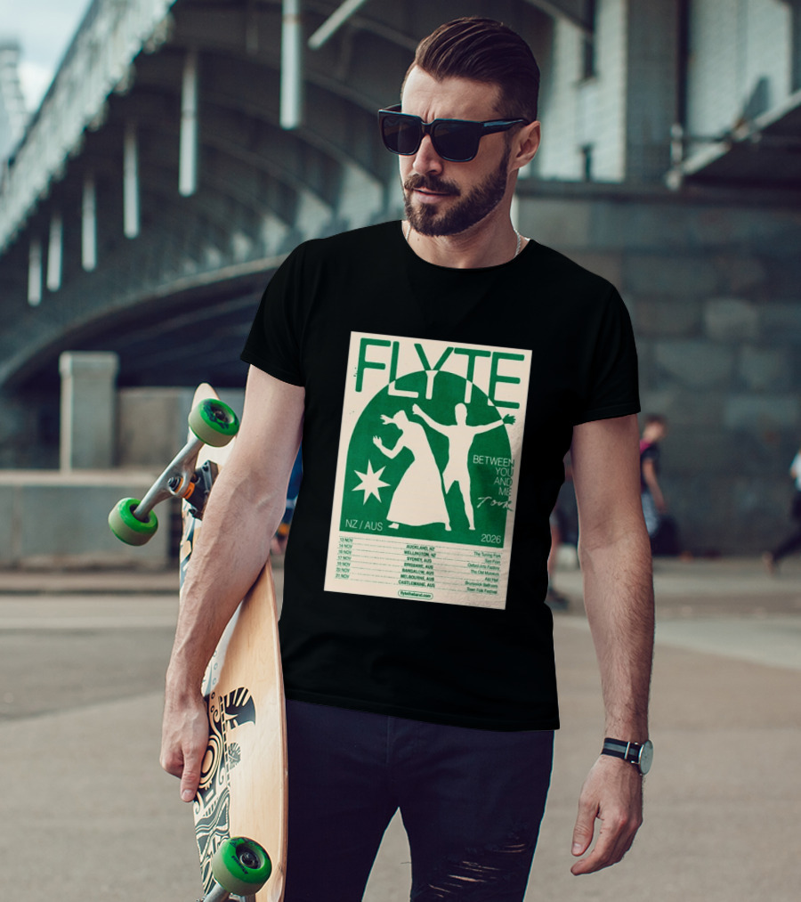 Flyte Between You And Me Tour NZ AUS 2026 T-Shirt