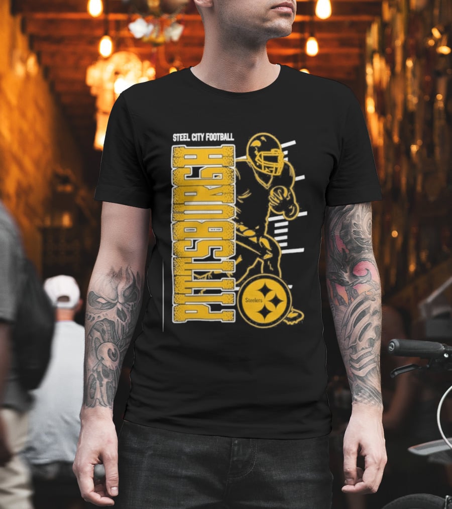 Steel City Football Pittsburgh Steelers Train T-Shirt