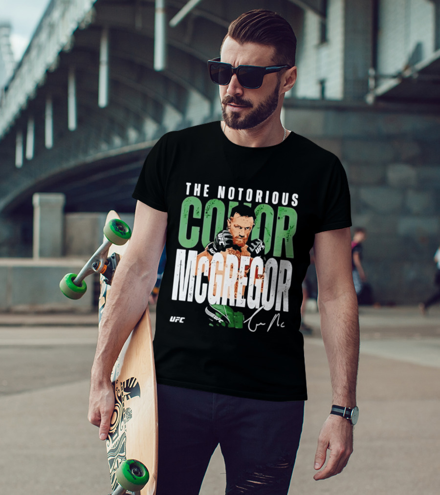 The Notorious Conor McGregor UFC Fighter Signature T-Shirt
