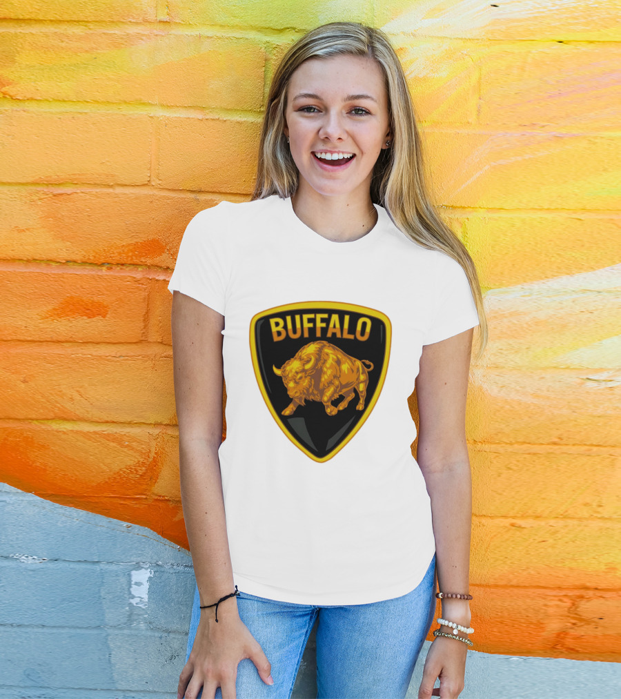 Buffalo Bison Emblem Buffalorghini T-Shirt
