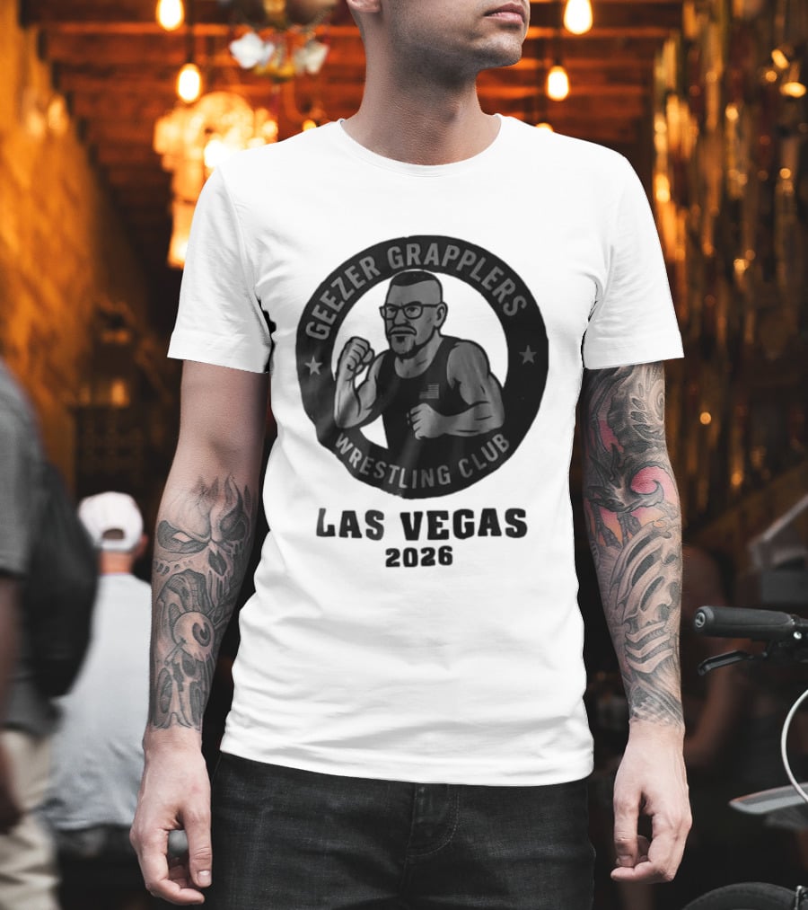 Las Vegas Geezer Grapplers Wrestling Club 2026 T-Shirt