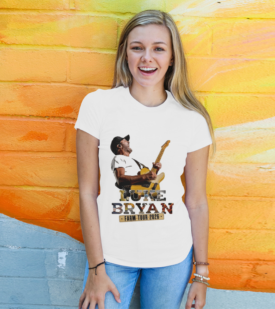 Luke Bryan Farm Tour 2026 Latrobe PA Concert Performance T-Shirt