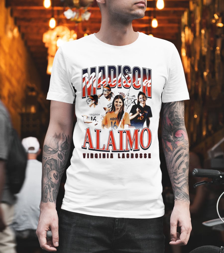 Madison Alaimo Virginia Lacrosse Highlight Player 14 T-Shirt