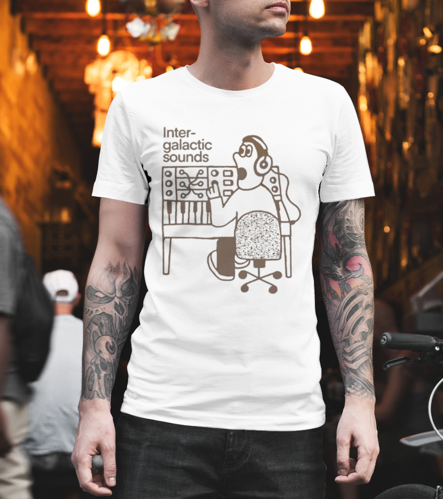 Inter Galactic Sounds Cosmic DJ Listening Experience T-Shirt