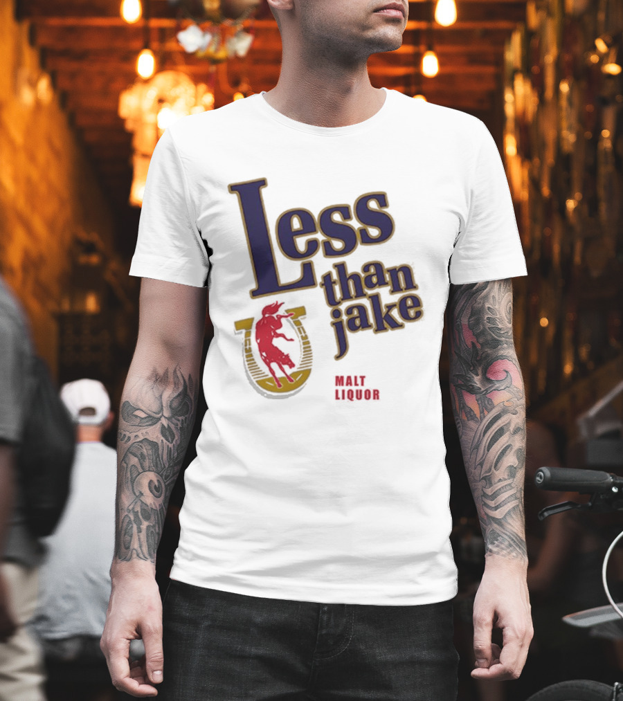 Less Than Jake Malt Liquor Evergreen Collection T-Shirt