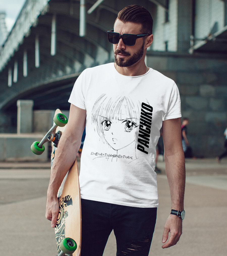 Panchiko Death Metal Manga T-Shirt
