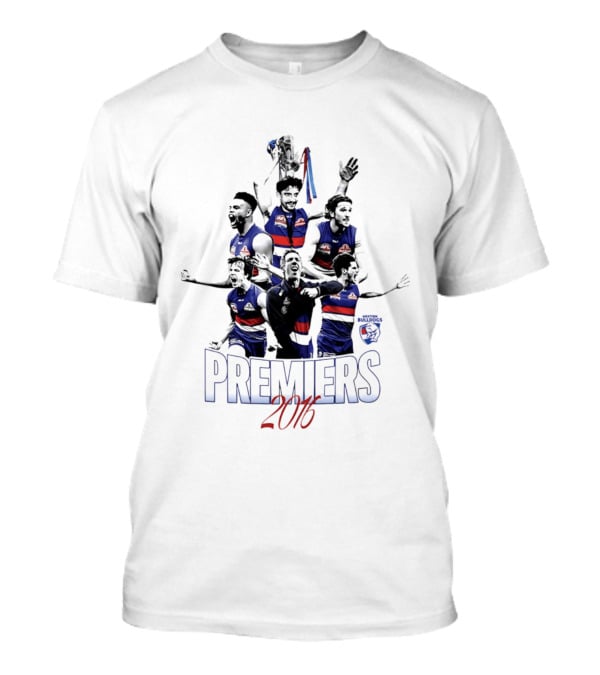 Western Bulldogs Premiers 2016 Celebration T-Shirt