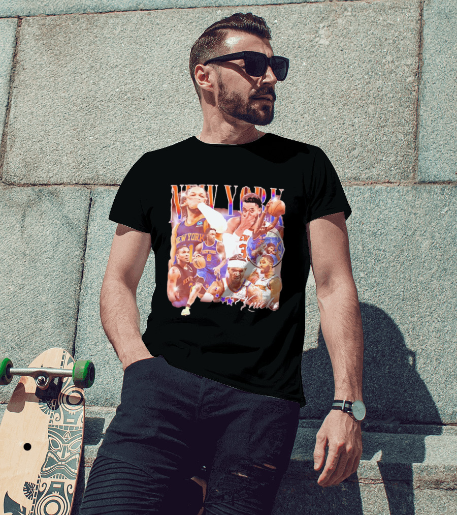New York Knicks Players Basketball Stars T-Shirt