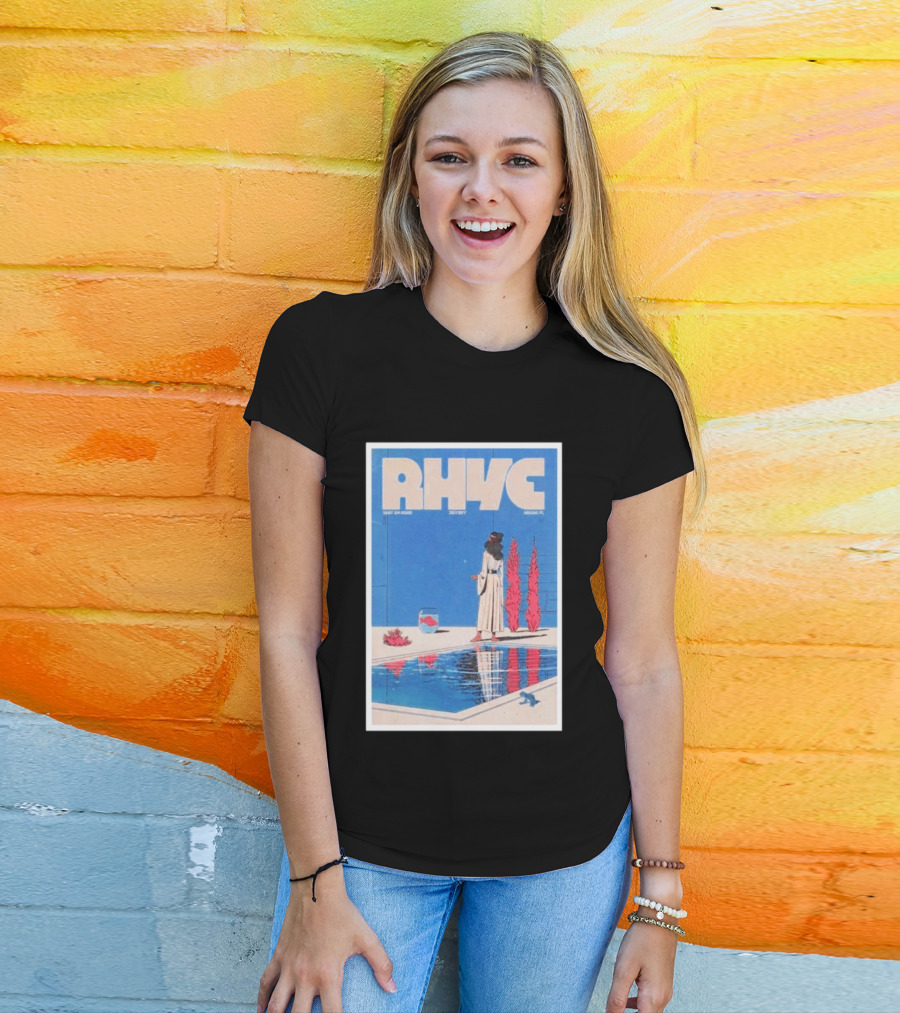 Rhye Zeyzey Poolside May 24 2026 Miami FL Retro Vibe T-Shirt