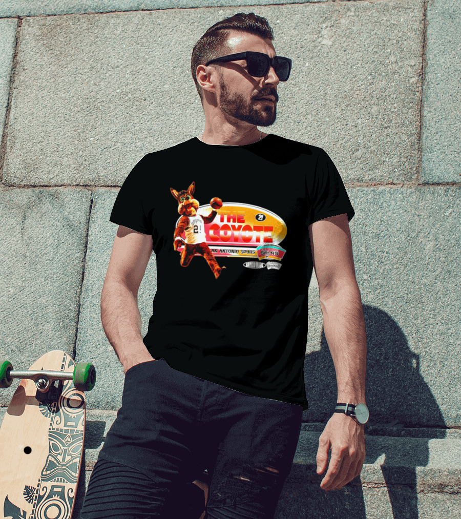 The Coyote 21 San Antonio Spurs Fans Karmanac T-Shirt