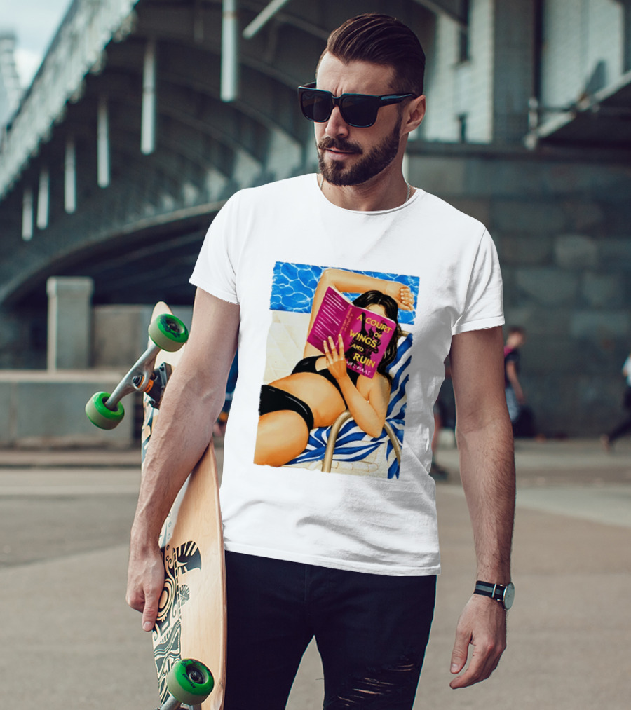 A Court Of Wings And Ruin Summer Poolside Reading Relaxation T-Shirt