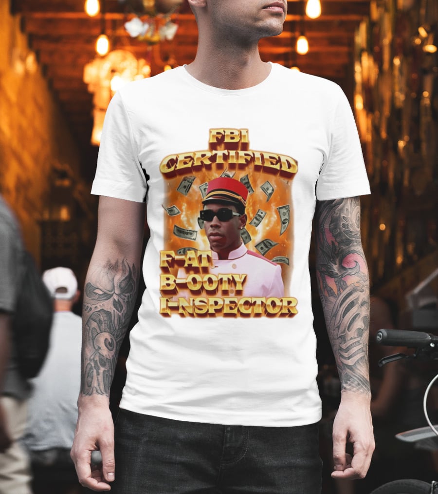 FBI Certified F At B Ooty I Nspector Money Explosion T-Shirt