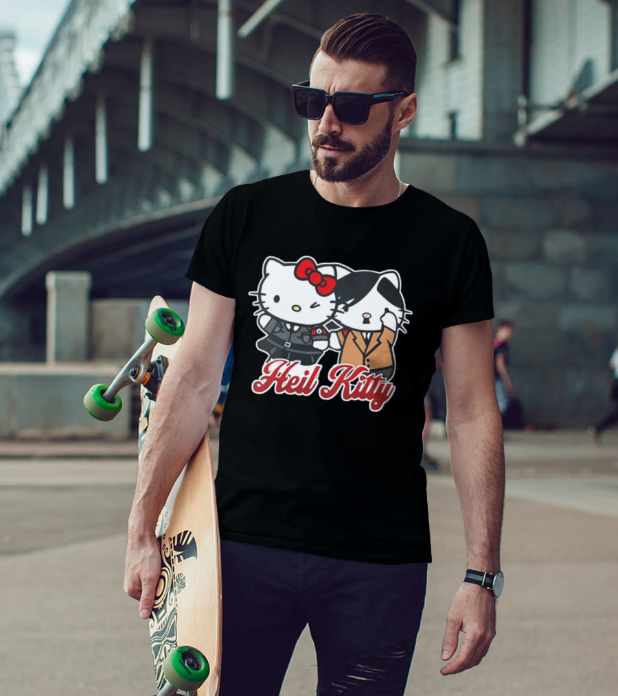 Heil Kitty Hitler Hello Kitty T-Shirt
