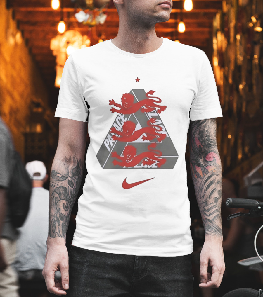 Palace X England 2026 World Cup Nike Collaboration Three Lions T-Shirt