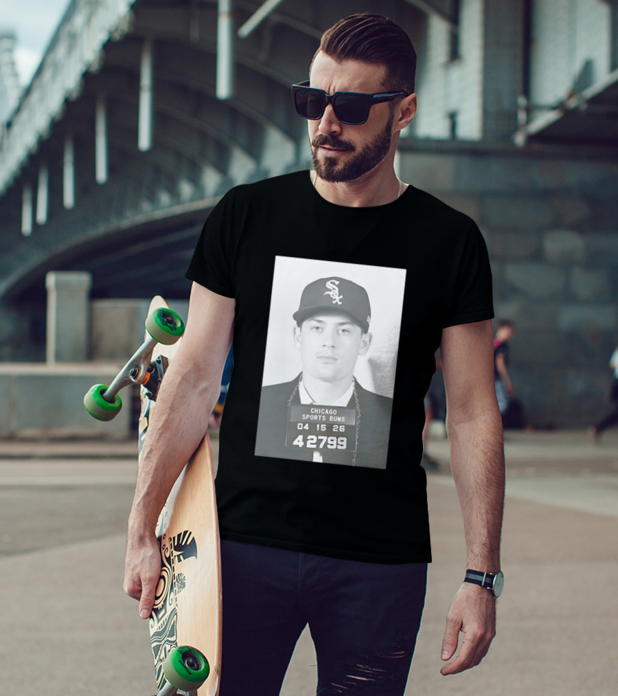 Chicago White Sox Scott Radinsky Chicago Sports Bums 42799 T-Shirt