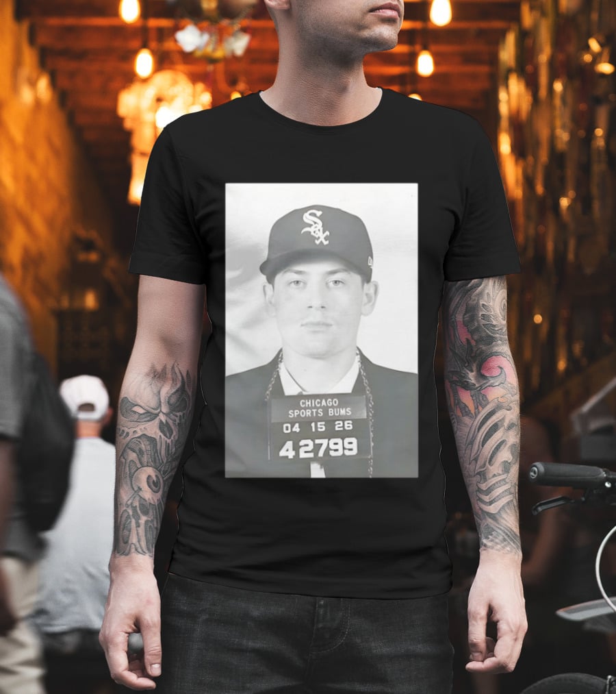 Chicago White Sox Scott Radinsky Chicago Sports Bums 42799 T-Shirt