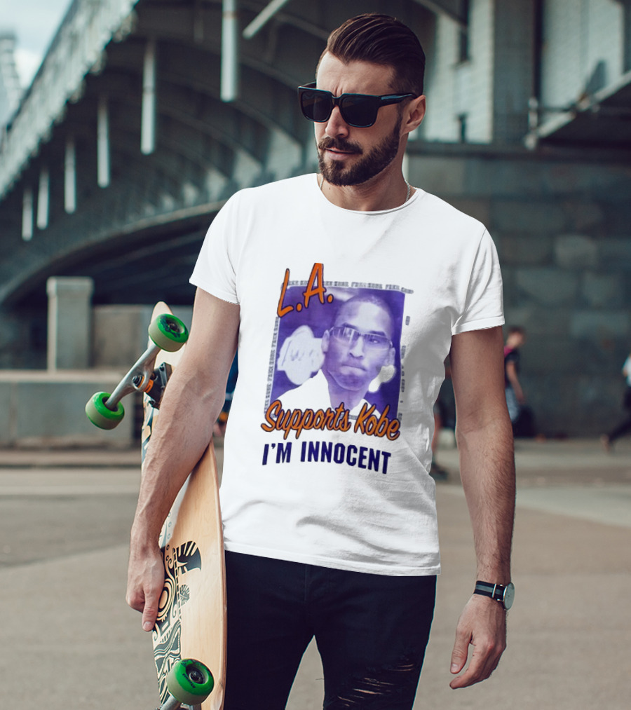L.A. Lakers Supports Kobe I'm Innocent T-Shirt