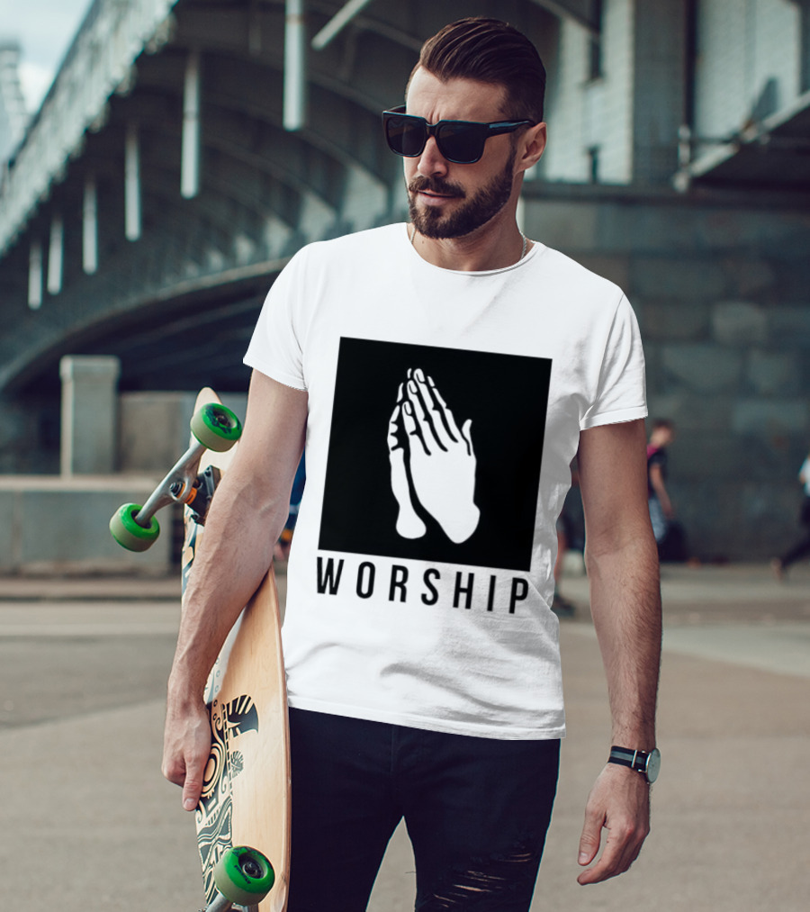 Pray Hands Worship T-Shirt