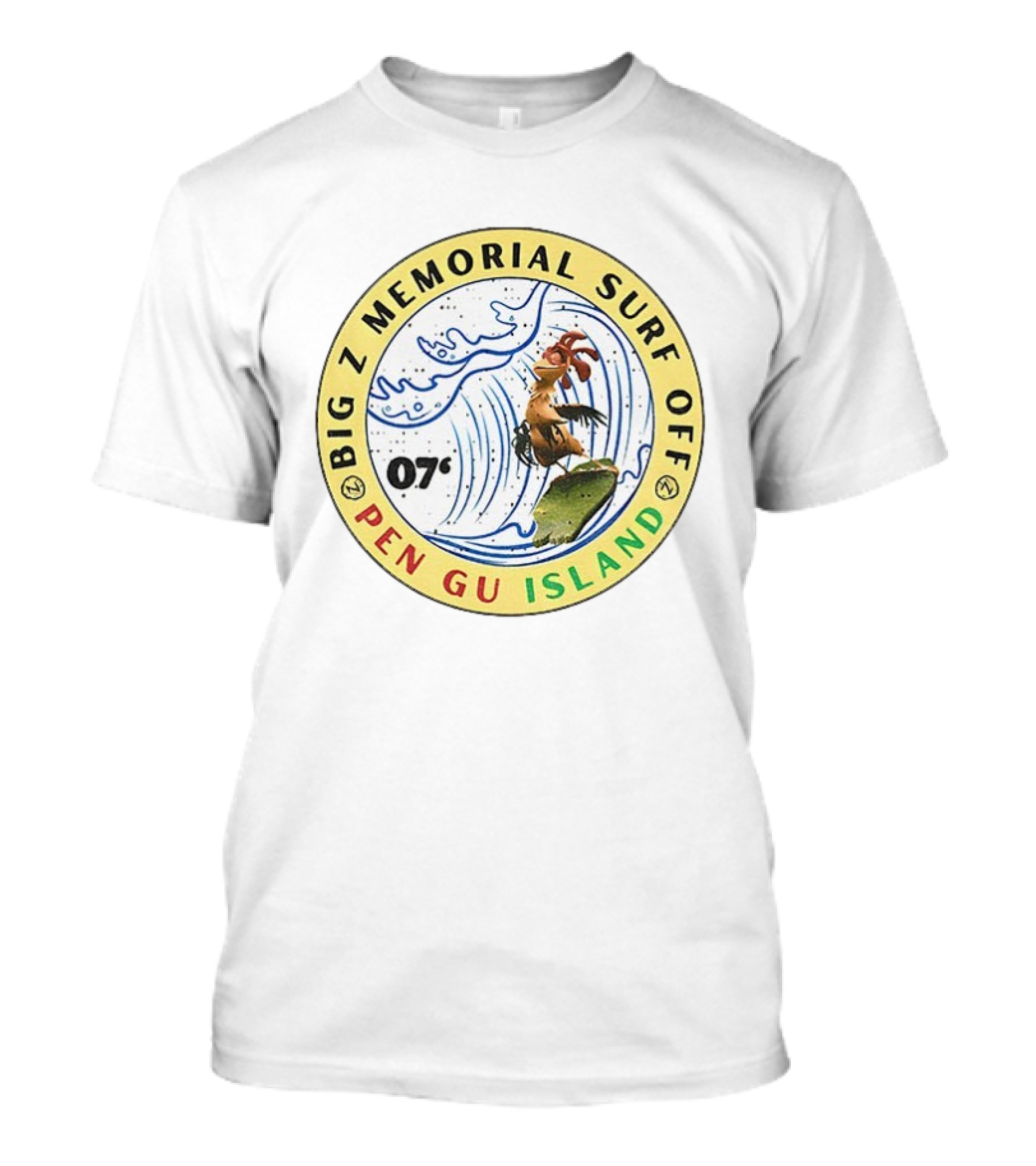 Big Z Memorial Surf Off Pen Gu Island Chicken Joe 07 T-Shirt