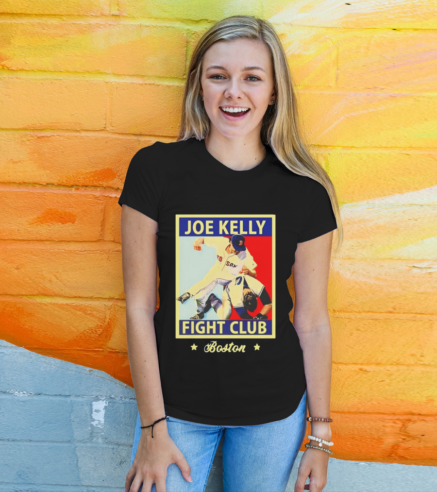 Boston Red Sox Joe Kelly Fight Club Iconic Showdown T-Shirt