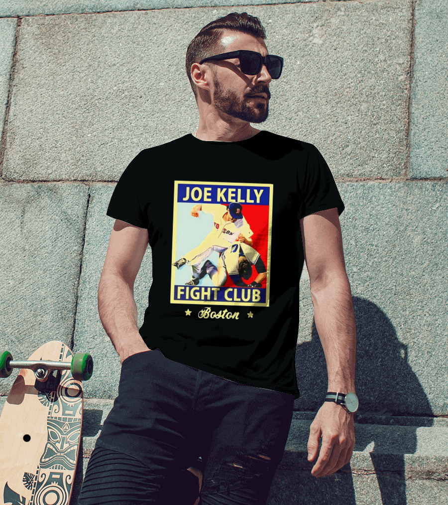 Boston Red Sox Joe Kelly Fight Club Iconic Showdown T-Shirt