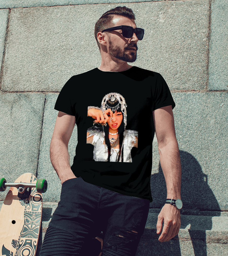 Jennie Blackpink Ruby Album Hip Hop Fashion T-Shirt