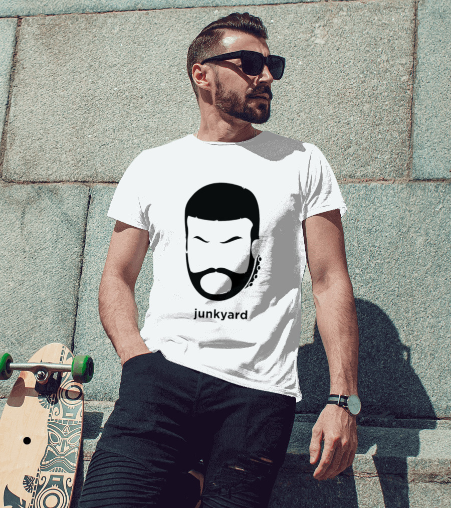 WWF Wrestling Legend Junkyard Dog Big Face Retro Look T-Shirt