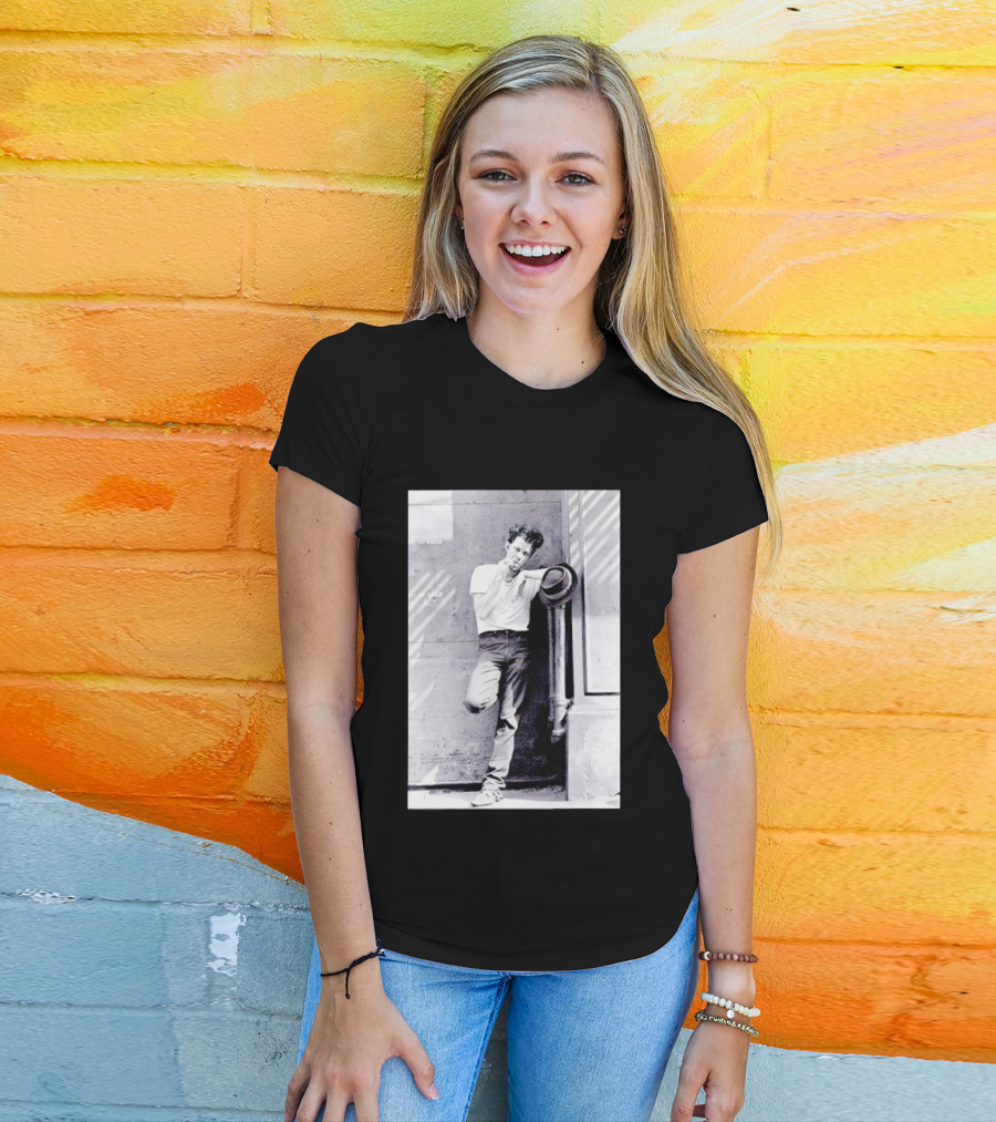 Robin Buckley Tom Waits Smoking Pose T-Shirt