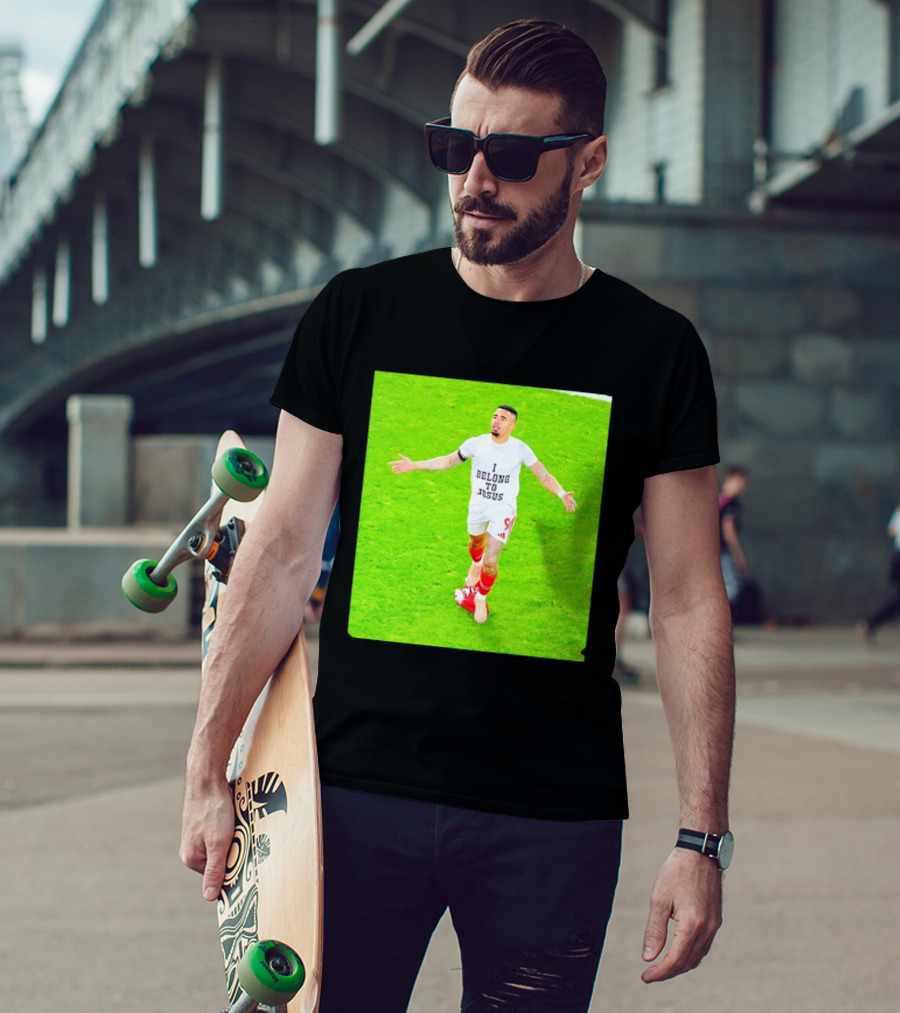 Gabriel Jesus I Belong To Jesus Arsenal FC T-Shirt