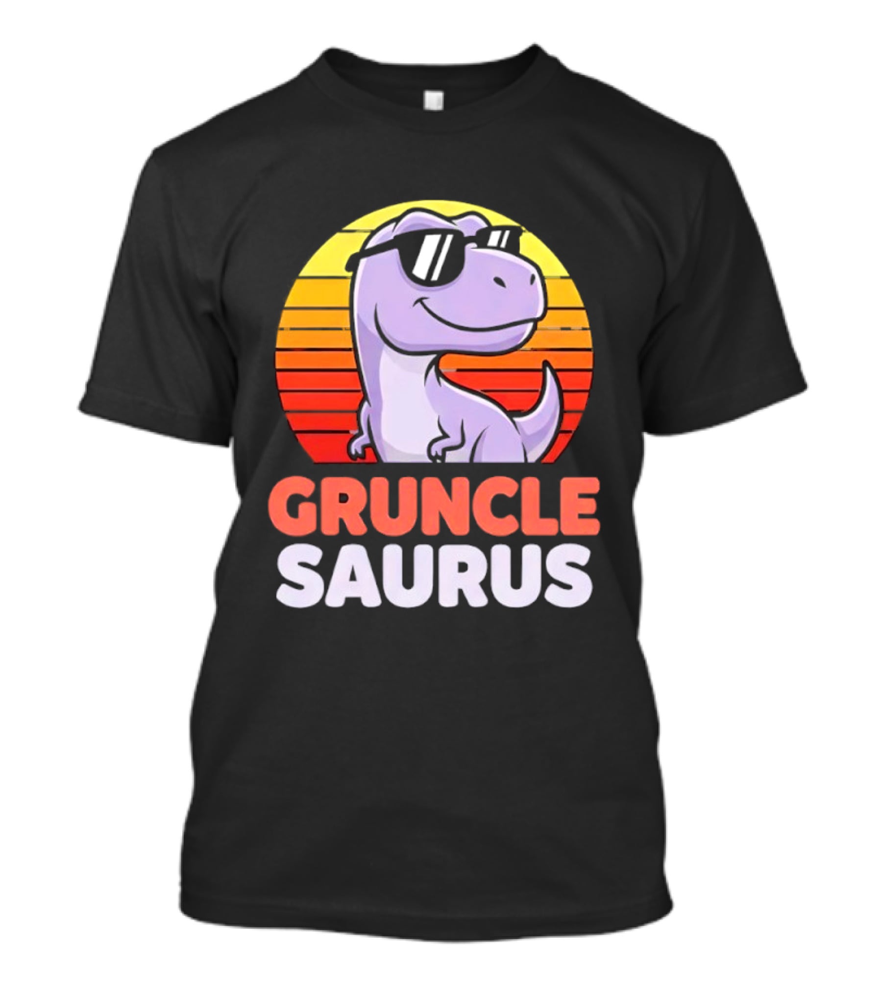 ```Gruncle Saurus Dinosaur With Sunglasses Retro Style``` T-Shirt