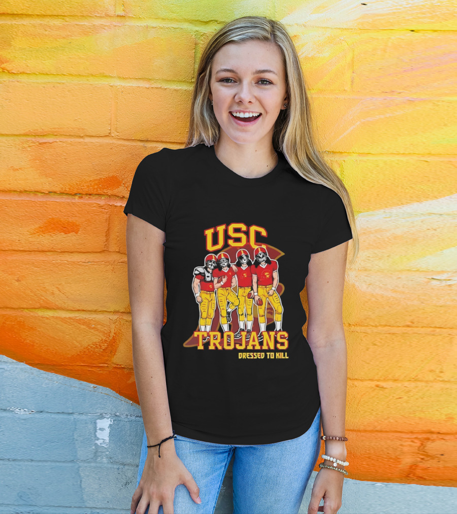 USC Trojans Football Dressed To Kill T-Shirt