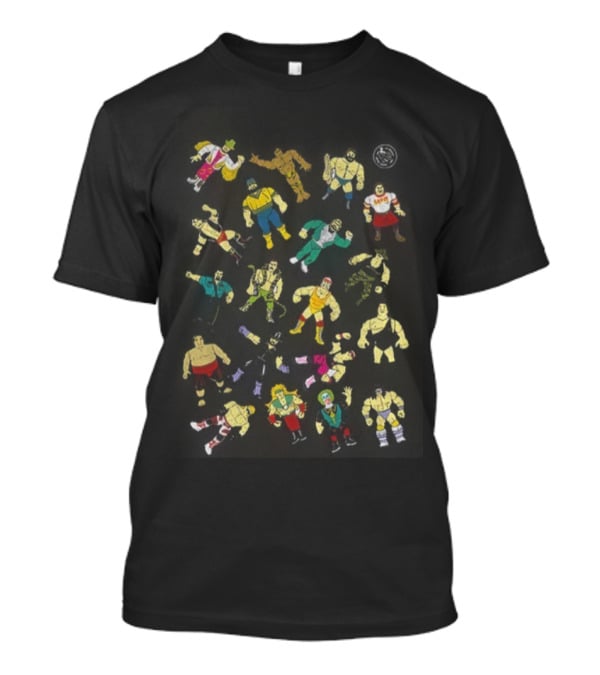 WWF Legends Hasbro Action Figures Vintage Collection T-Shirt
