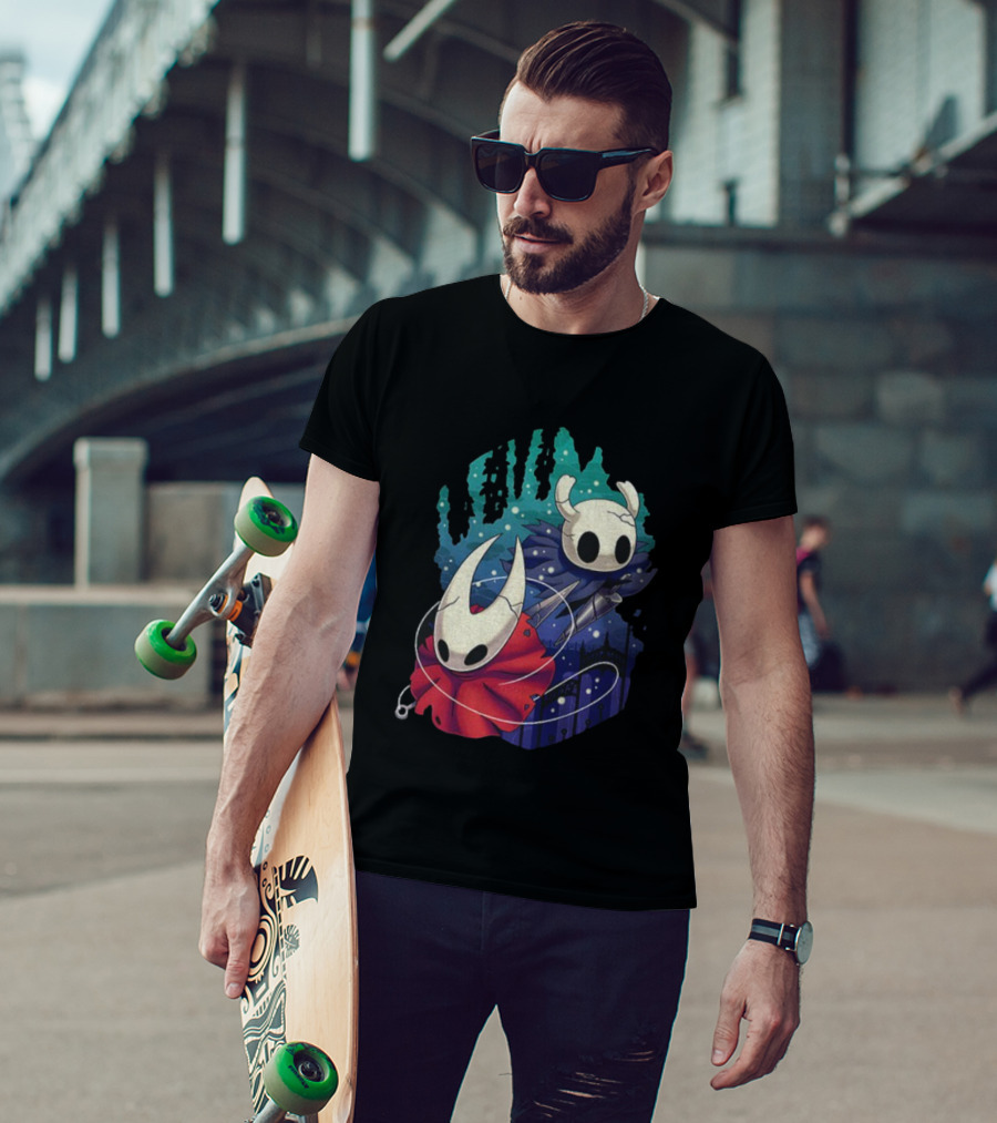 Protector Knight Silksong Hollow Knight Adventure T-Shirt