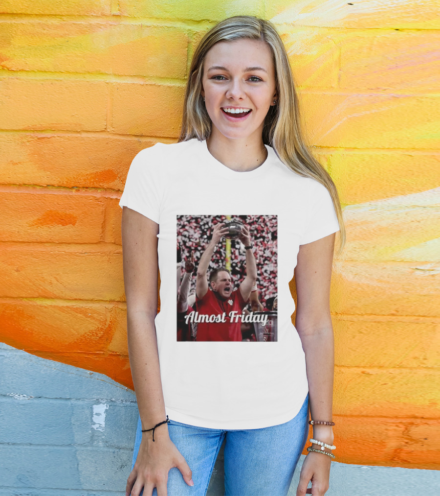 Almost Friday Coach Curt Cignetti Ohio State Victory Celebration T-Shirt