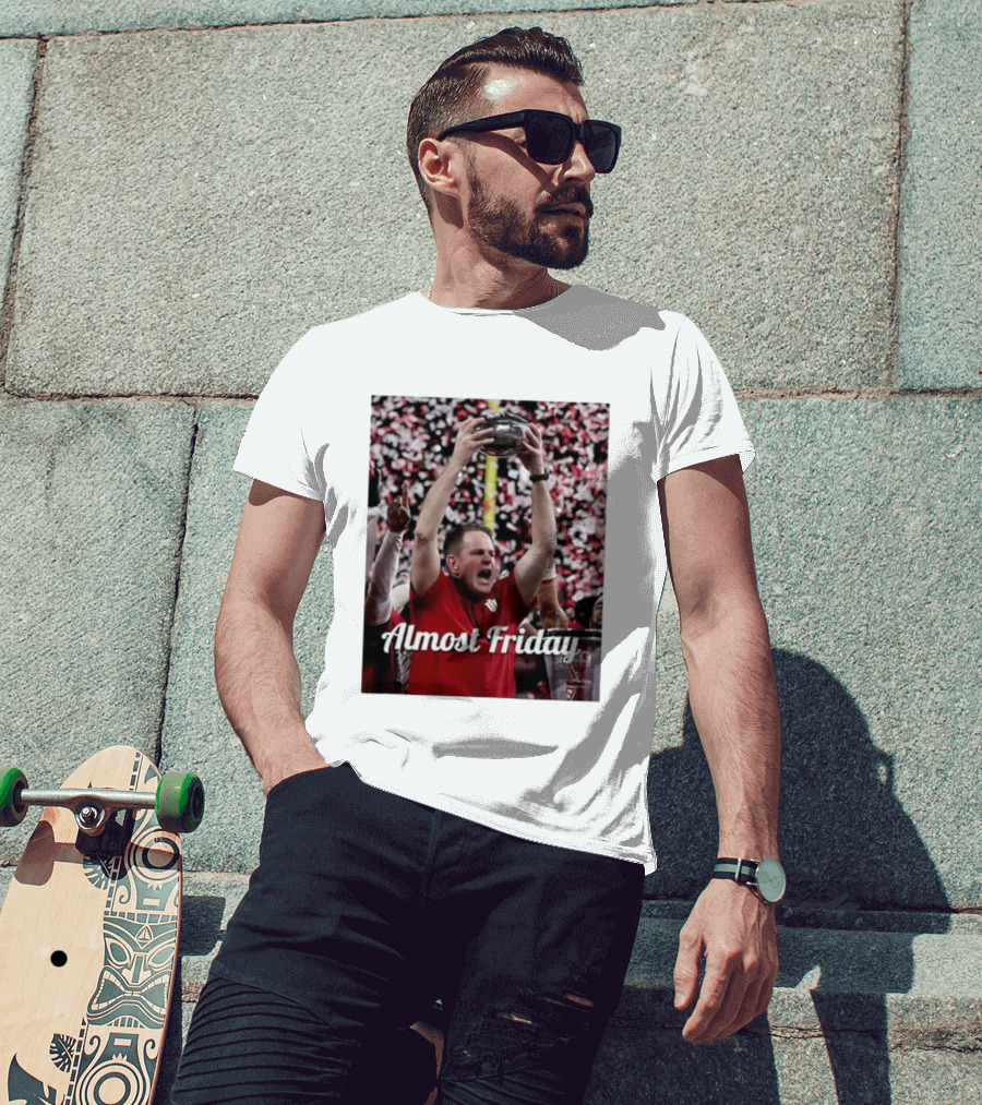 Almost Friday Coach Curt Cignetti Ohio State Victory Celebration T-Shirt