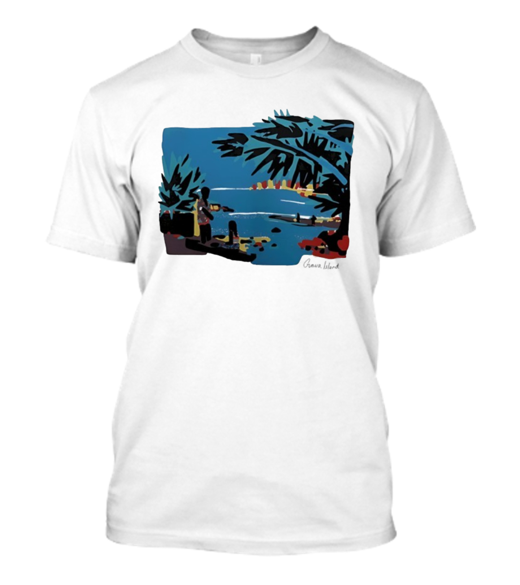Childish Gambino Guava Island Tropical Vibes Scenic T-Shirt