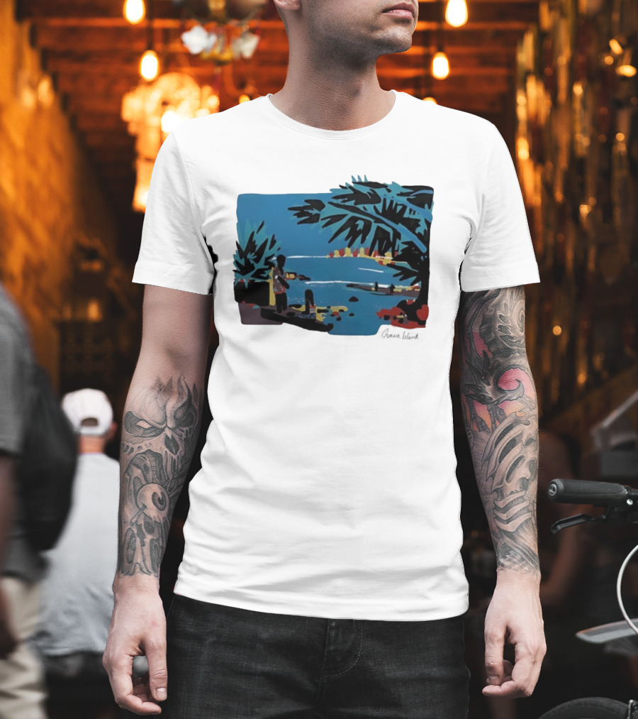 Childish Gambino Guava Island Tropical Vibes Scenic T-Shirt