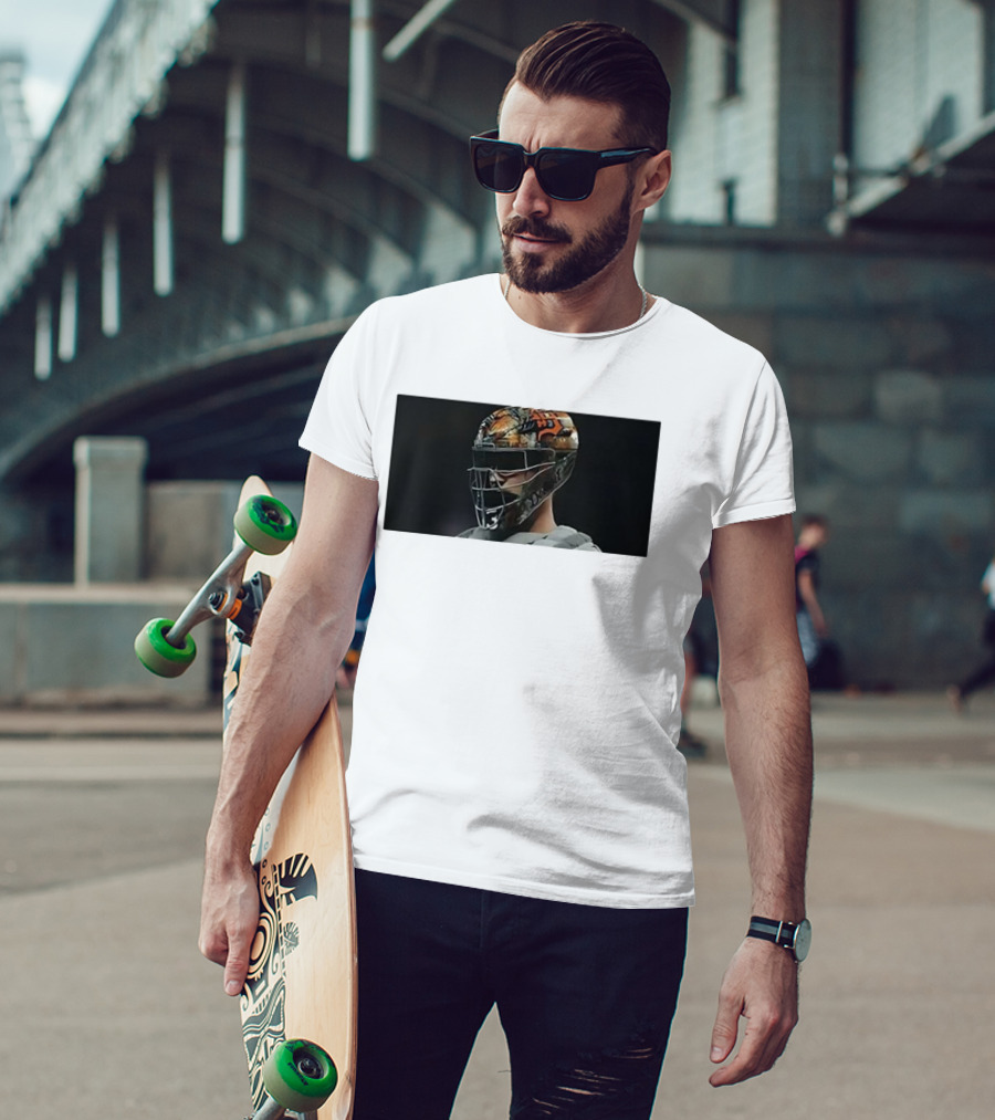 Dillon Dingler Number 13 Detroit Tigers Baseball Catcher Helmet T-Shirt