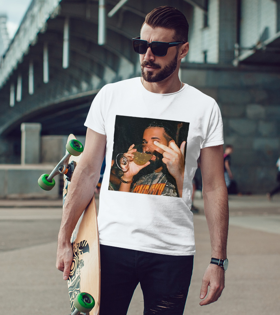 Drake Middle Finger Iceman Album 2025 T-Shirt