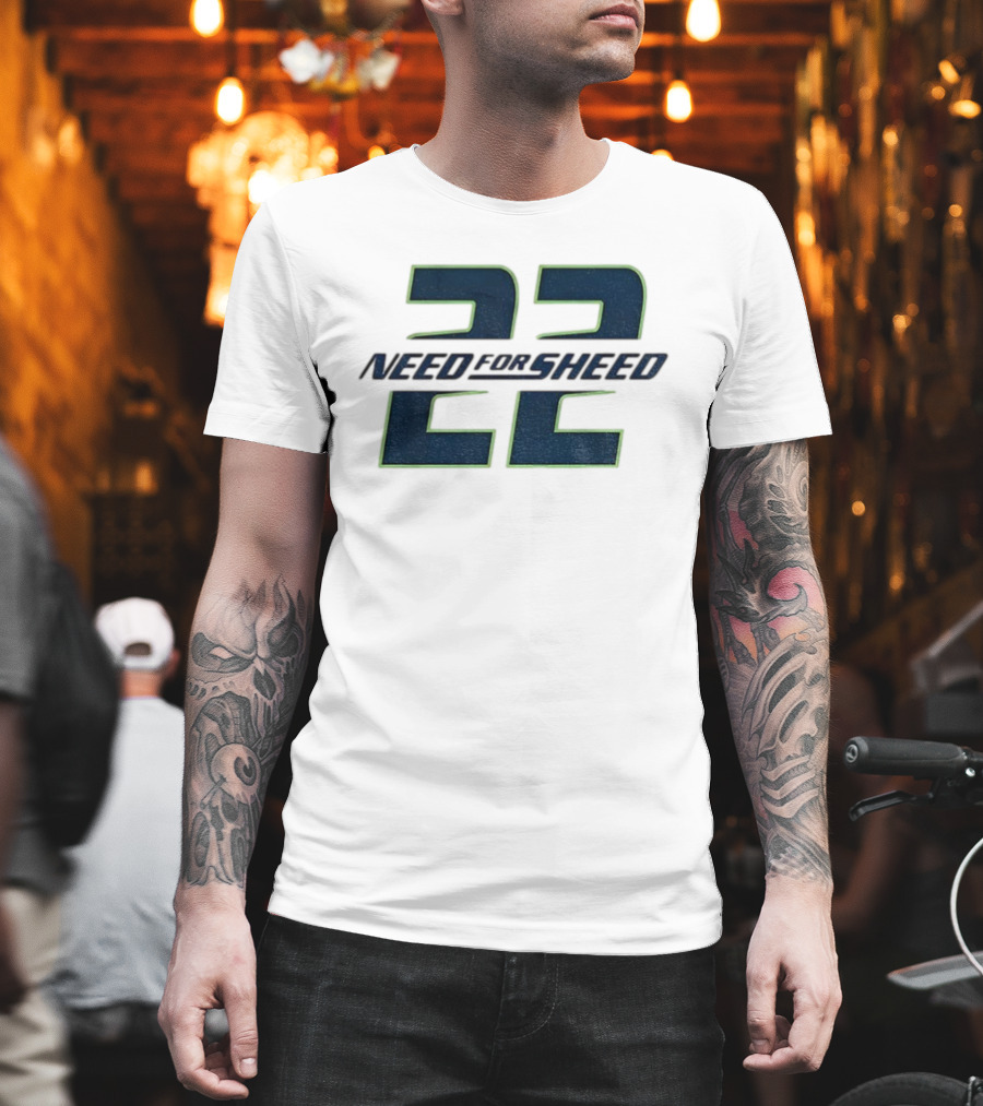 Rashid Shaheed Need for Sheed 22 Seattle Seahawks NFC Football T-Shirt