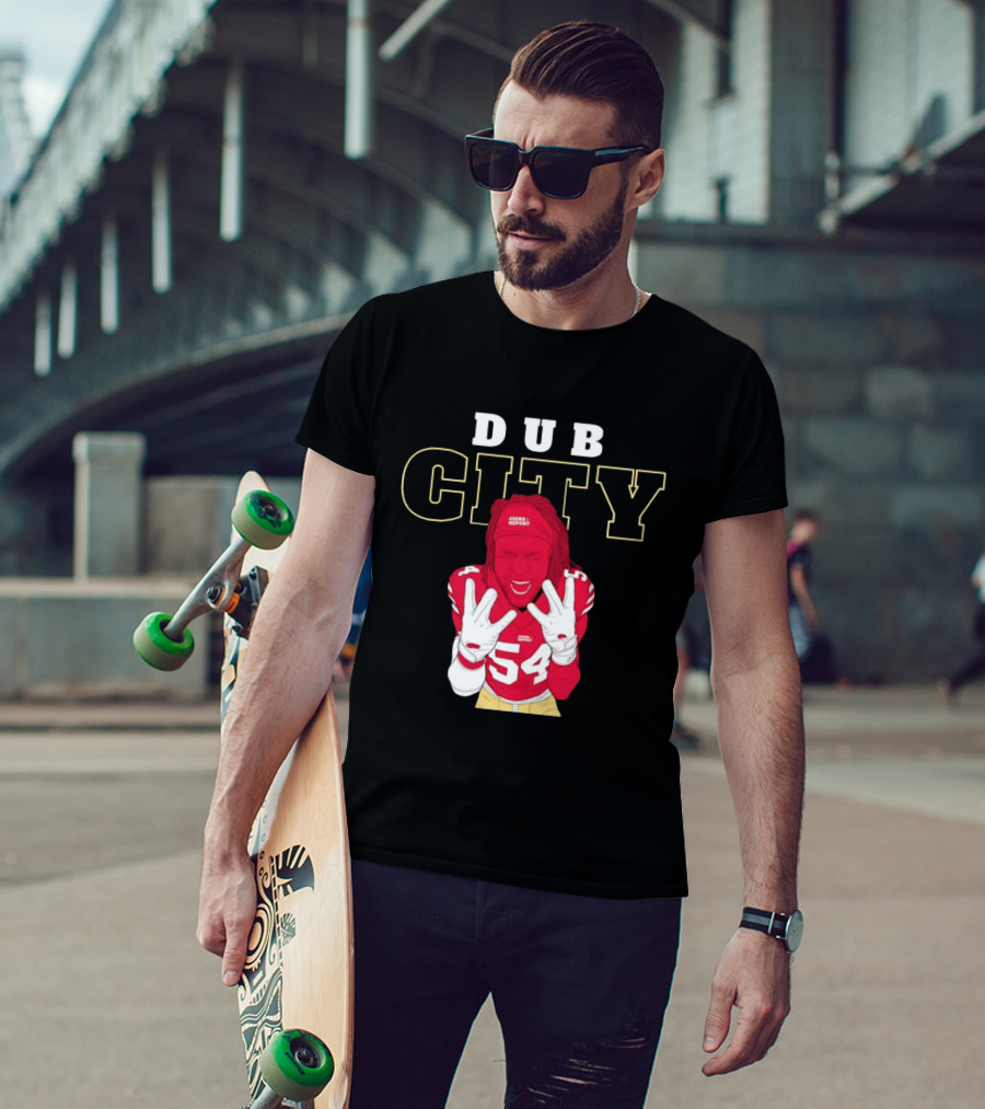 Dub City Fred Warner San Francisco 49ers T-Shirt