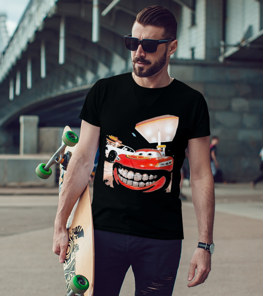 Cars Lightning McQueen Grills Radiator Springs Charger T-Shirt
