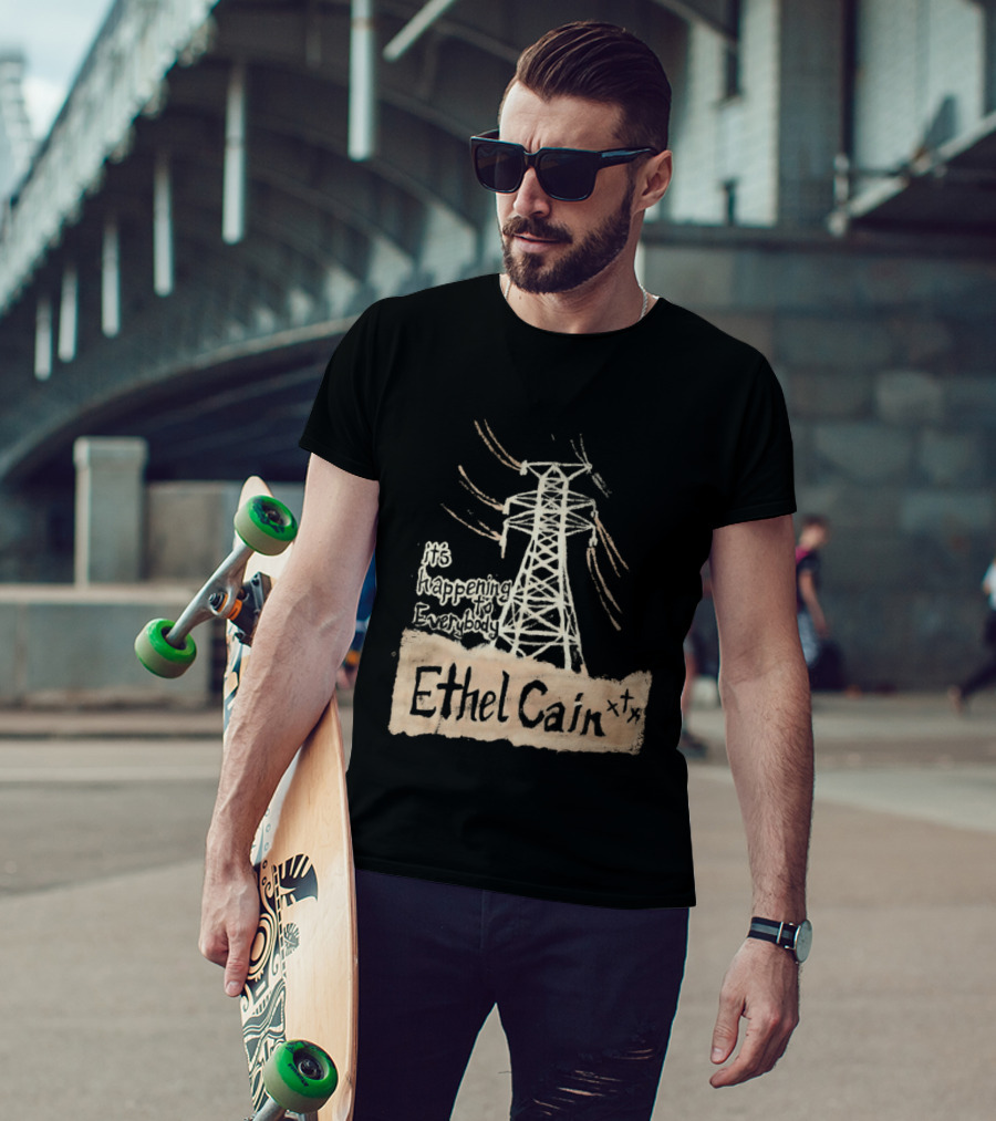 Ethel Cain It's Happening To Everybody Transmission Tower T-Shirt