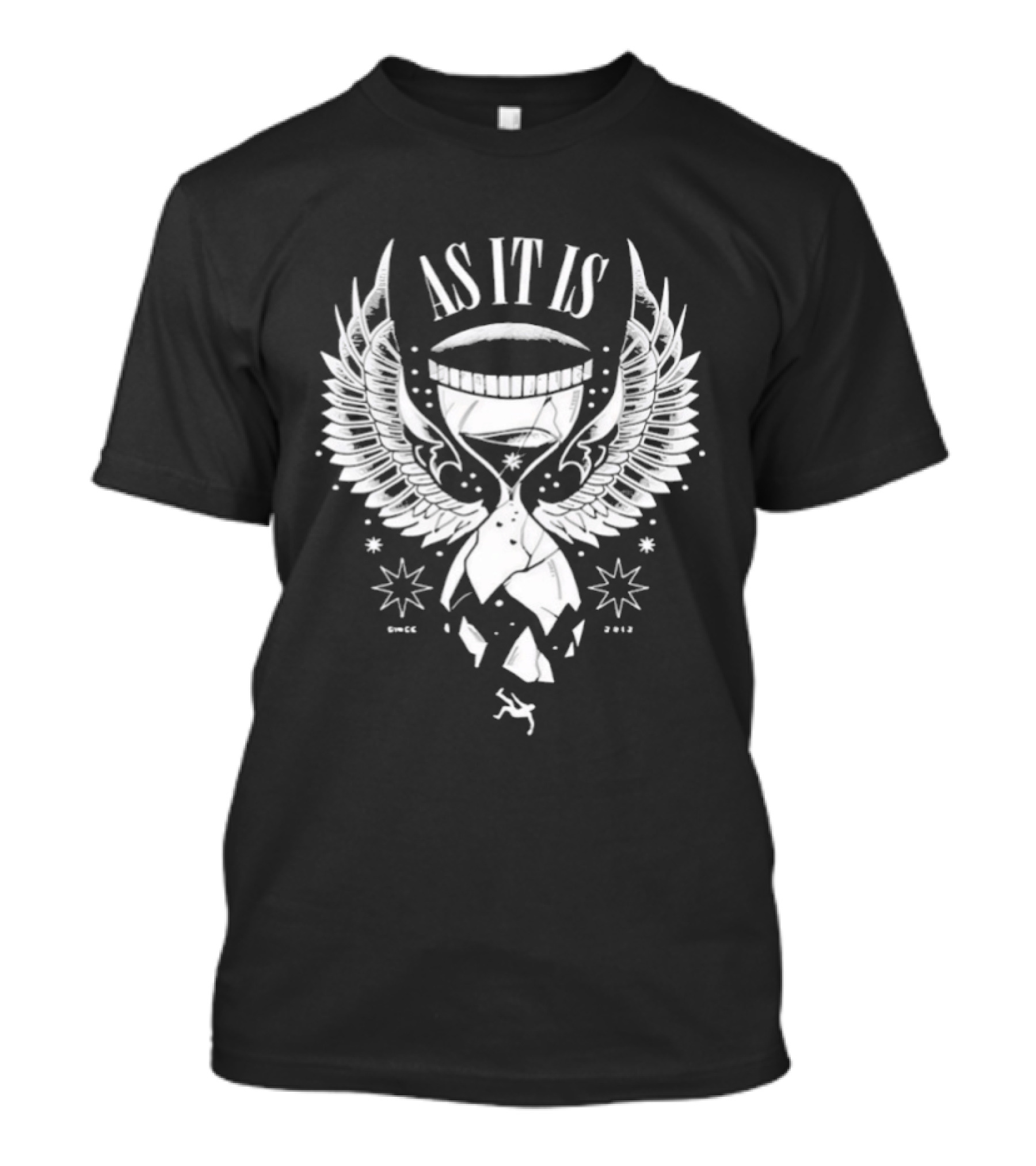 Kerrang As It Is 2026 Winged Hourglass Starburst T-Shirt