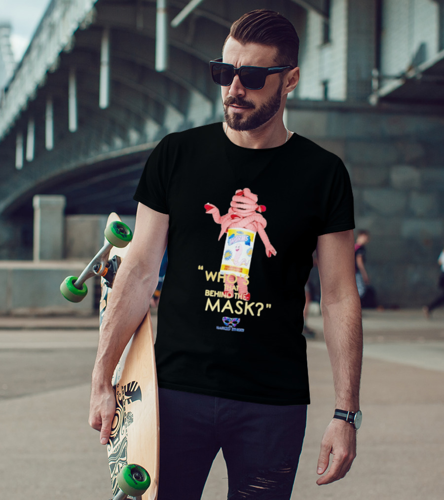 Can Of Worms Who's That Behind The Mask Kids T-Shirt